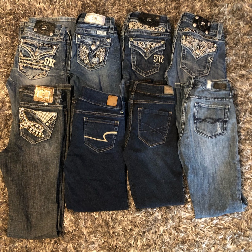 Miss Me, Aeropostale jeans and AE capris
